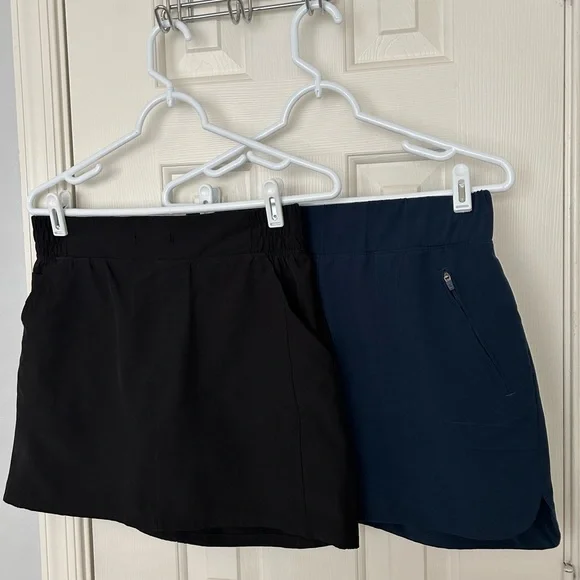 🔥Lot of 2🔥Athletic, Golf, Walking, Travel Slip-on Skorts with Inner Shorts - Picture 2 of 12